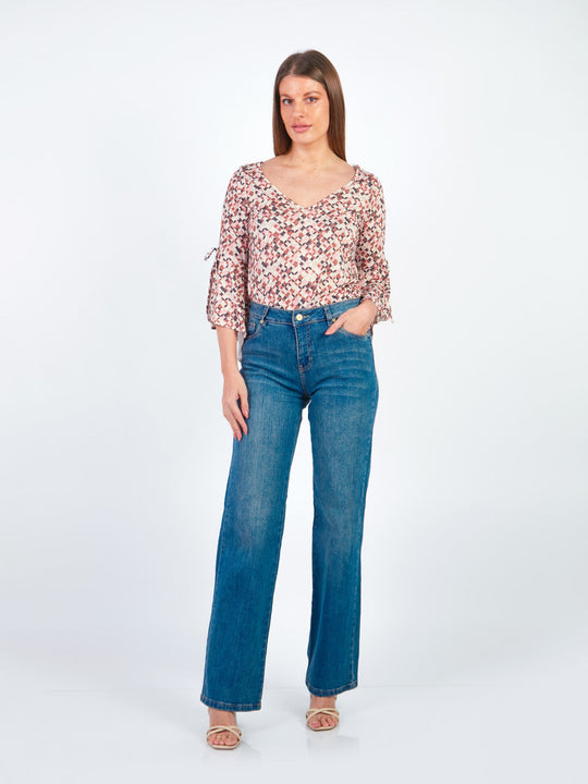 Pantalones Rectos Jp00576Tym