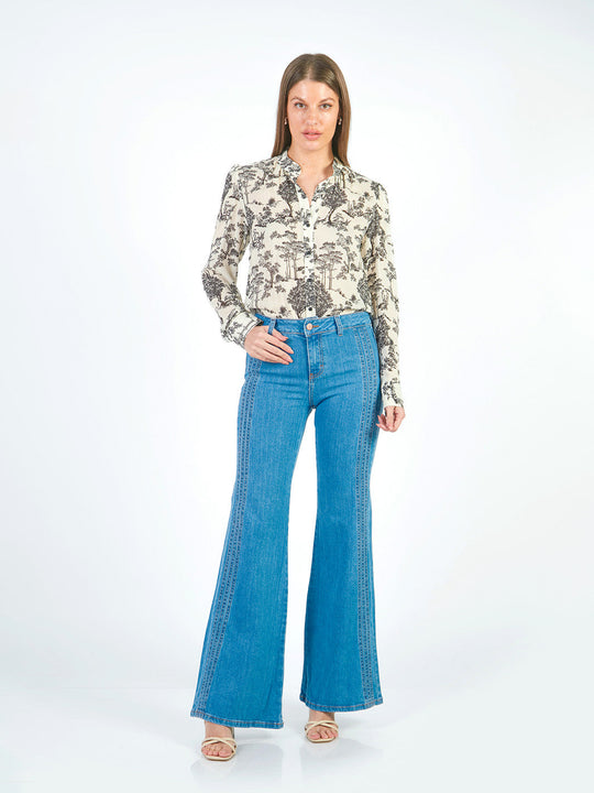 Pantalones Palazo Jp00577Tym