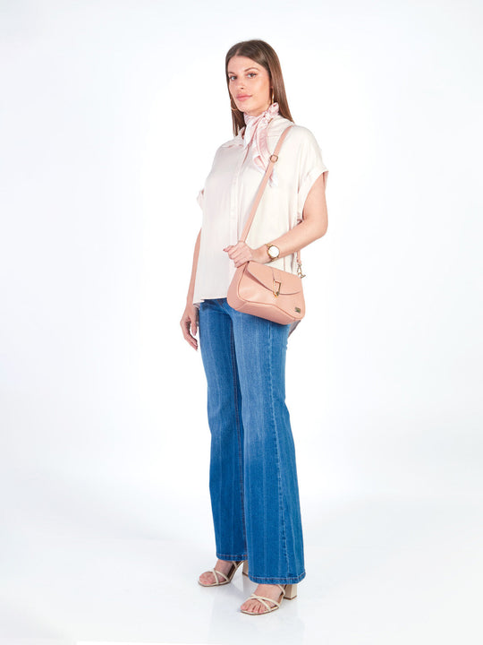LARA - PANTALÓN DENIM PALAZZO