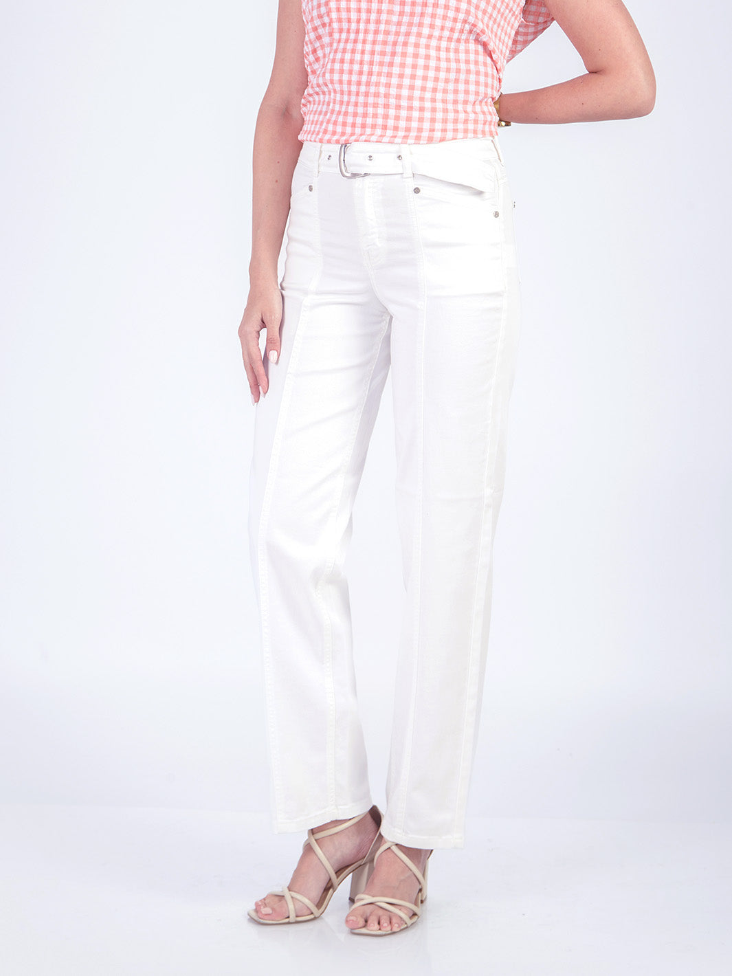 AMARA - PANTALÓN DENIM CORTE RECTO