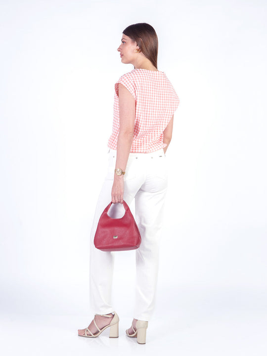 AMARA - PANTALÓN DENIM CORTE RECTO