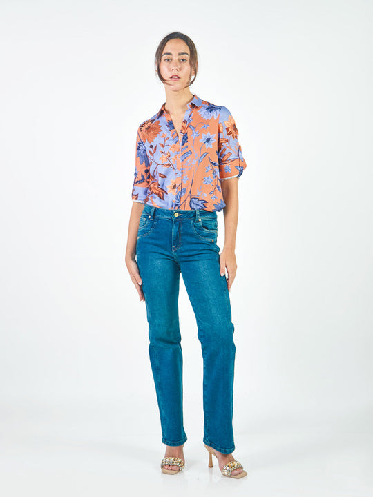 Pantalones Rectos Jp90563Smc