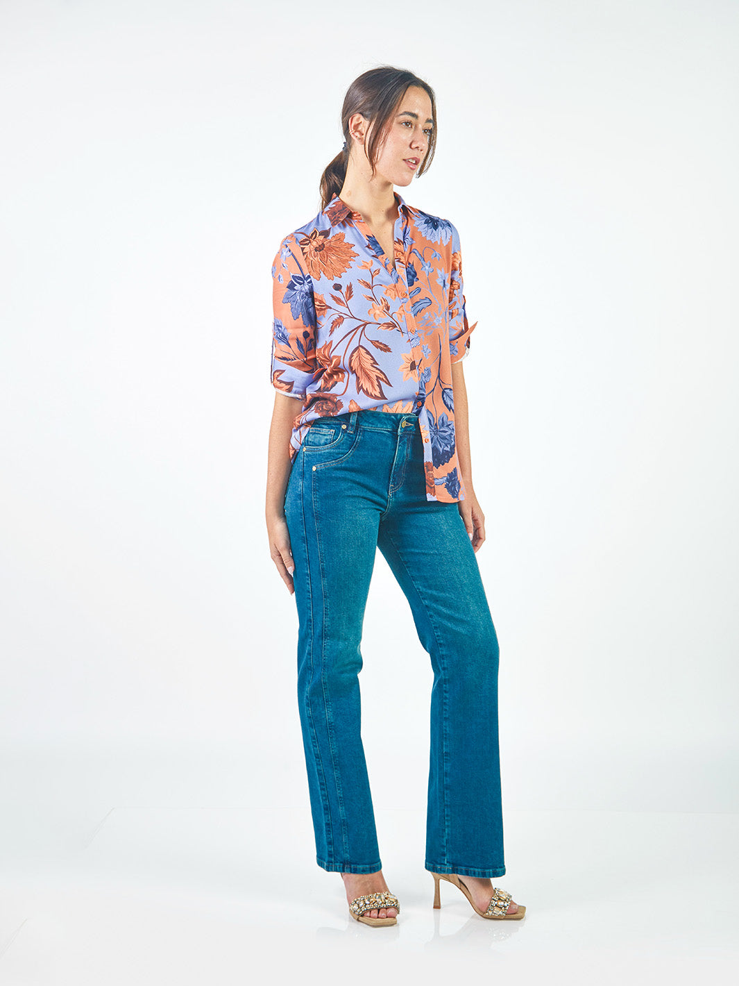Pantalones Rectos Jp90563Smc