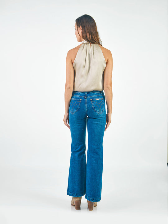Pantalones Flare Jp90564Smc