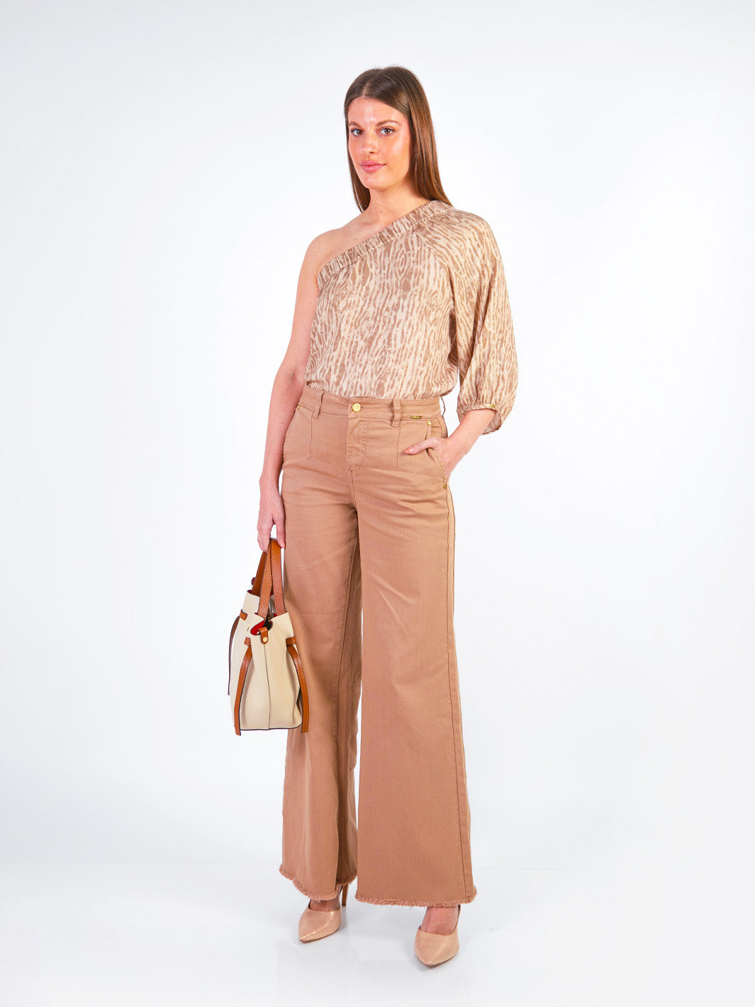 SABRINA - PANTALÓN DENIM PALAZZO