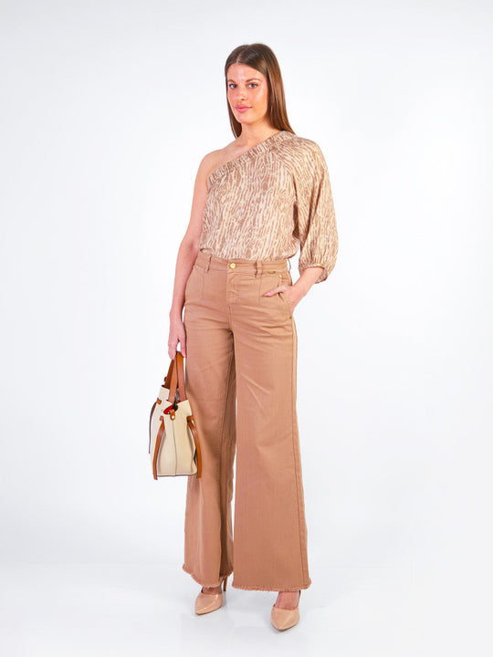 SABRINA - PANTALÓN DENIM PALAZZO