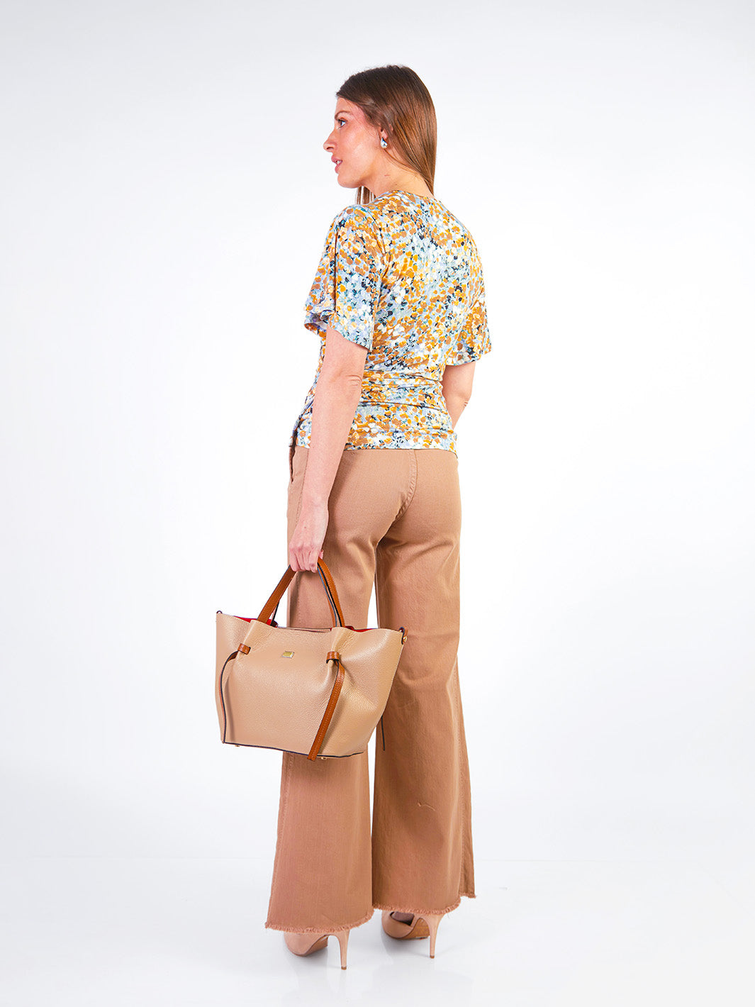 SABRINA - PANTALÓN DENIM PALAZZO
