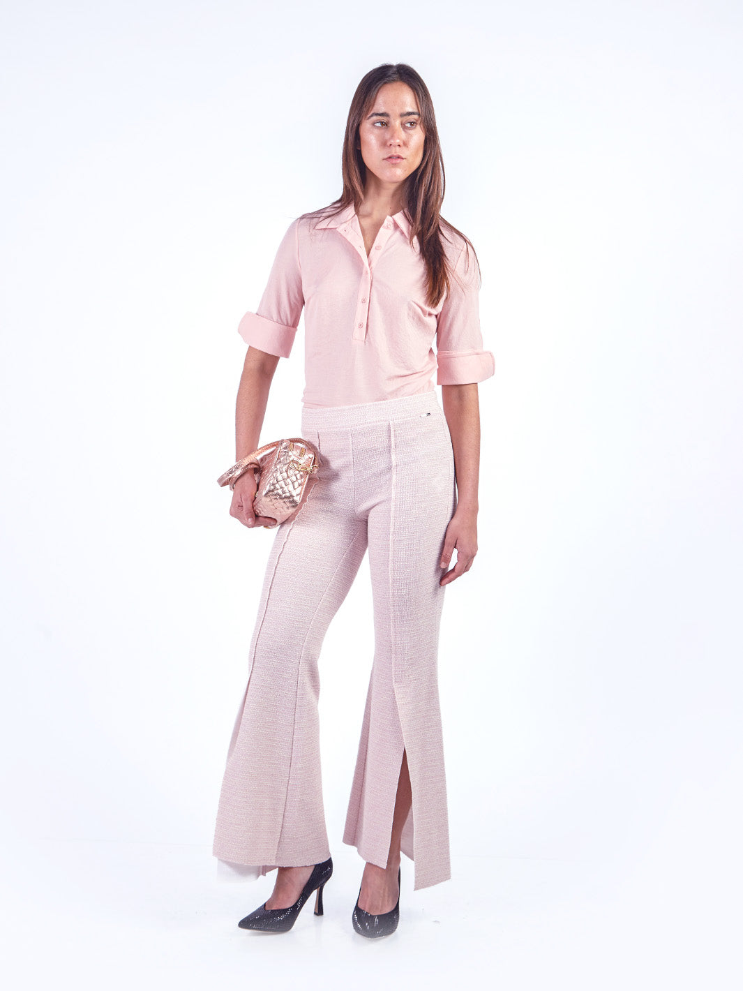 ALESSIA - PANTALÓN FLARE