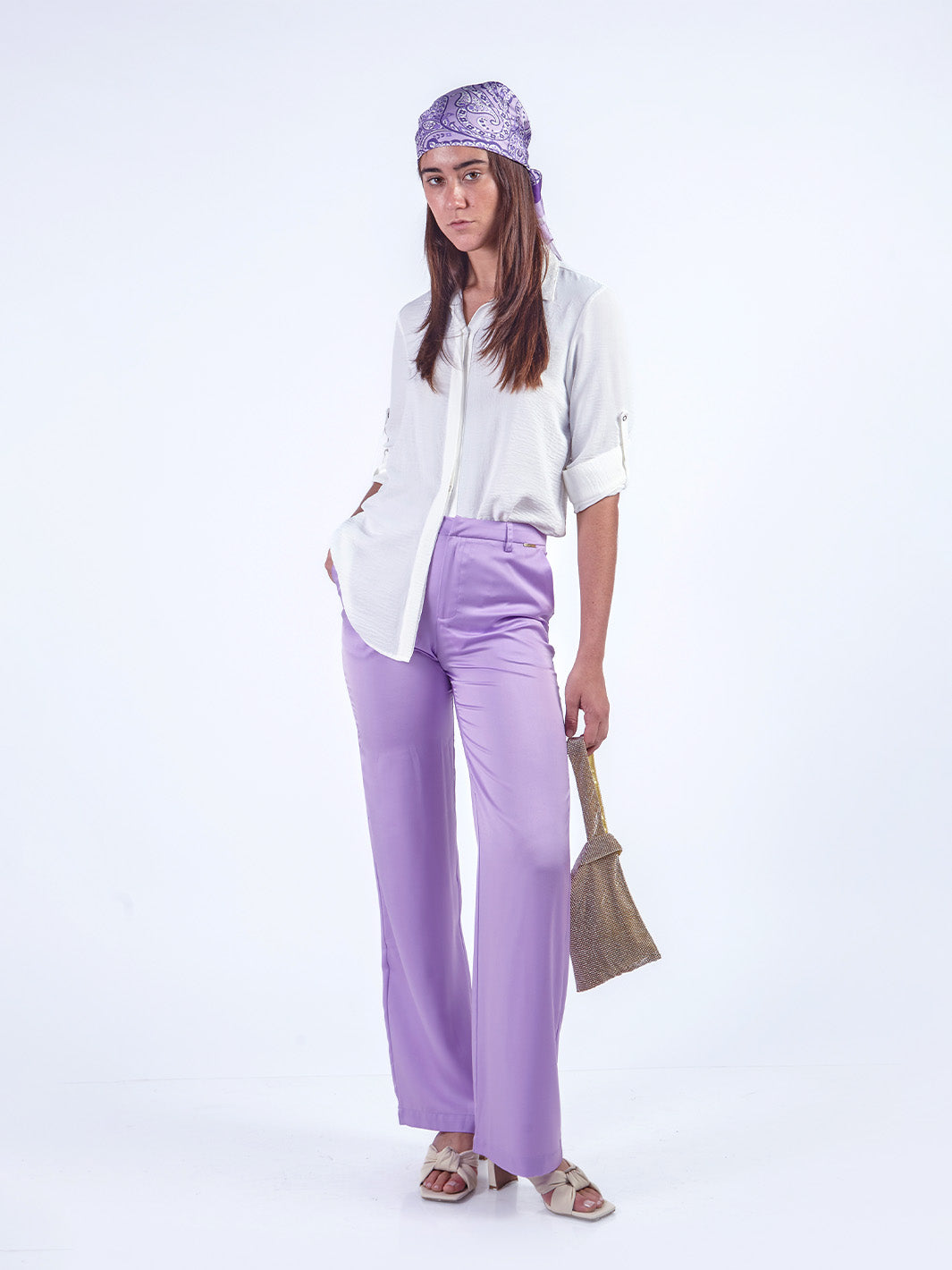 MAYRA - PANTALÓN CORTE RECTO