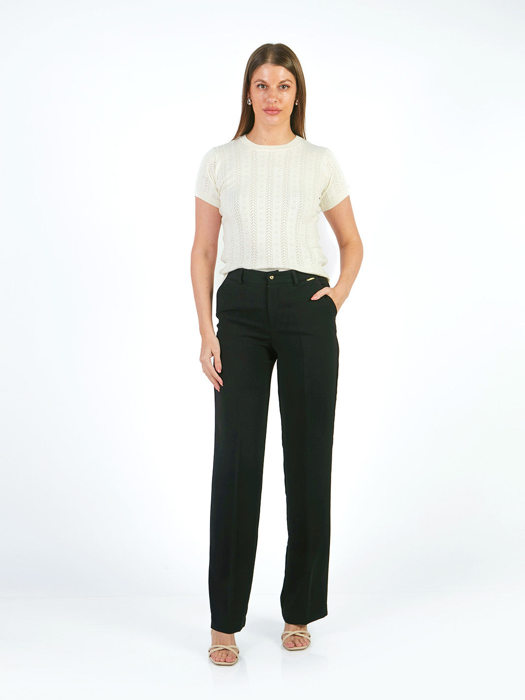 Pantalones Rectos Pt00756Prd
