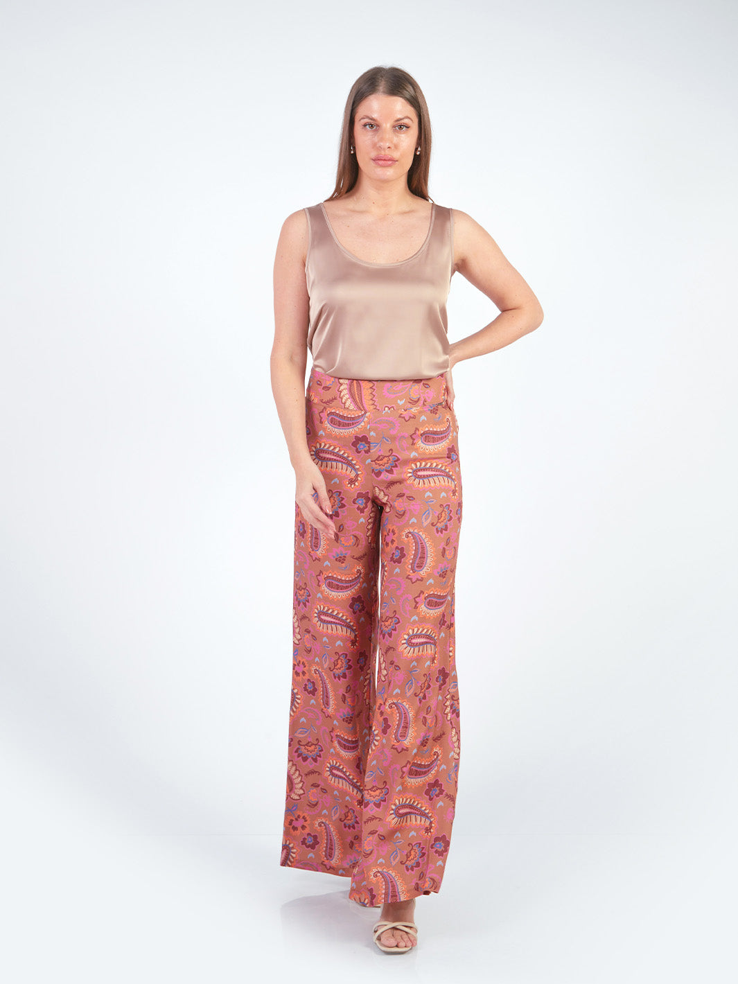 Pantalones Semi Palazo Pt00759Swe