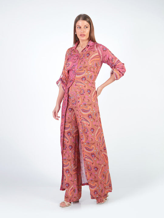 Pantalones Semi Palazo Pt00759Swe