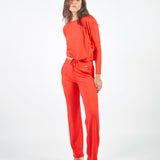 DIDI - PANTALÓN CORTE RECTO ROJO