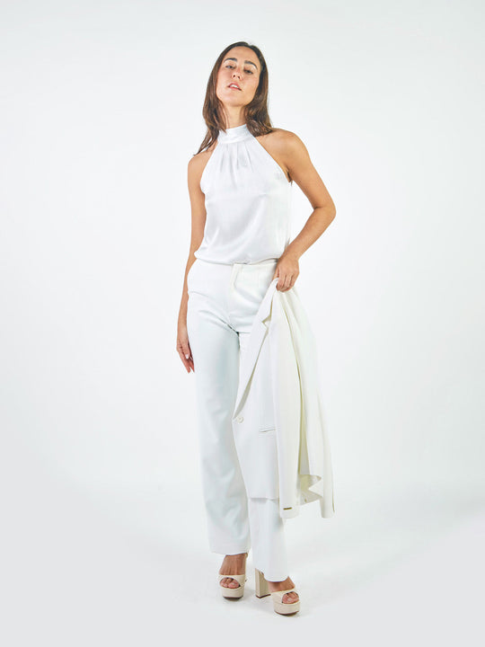 Pantalones Rectos Pt00767Riv