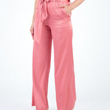 TAYLOR - PANTALÓN CORTE RECTO ROSADO