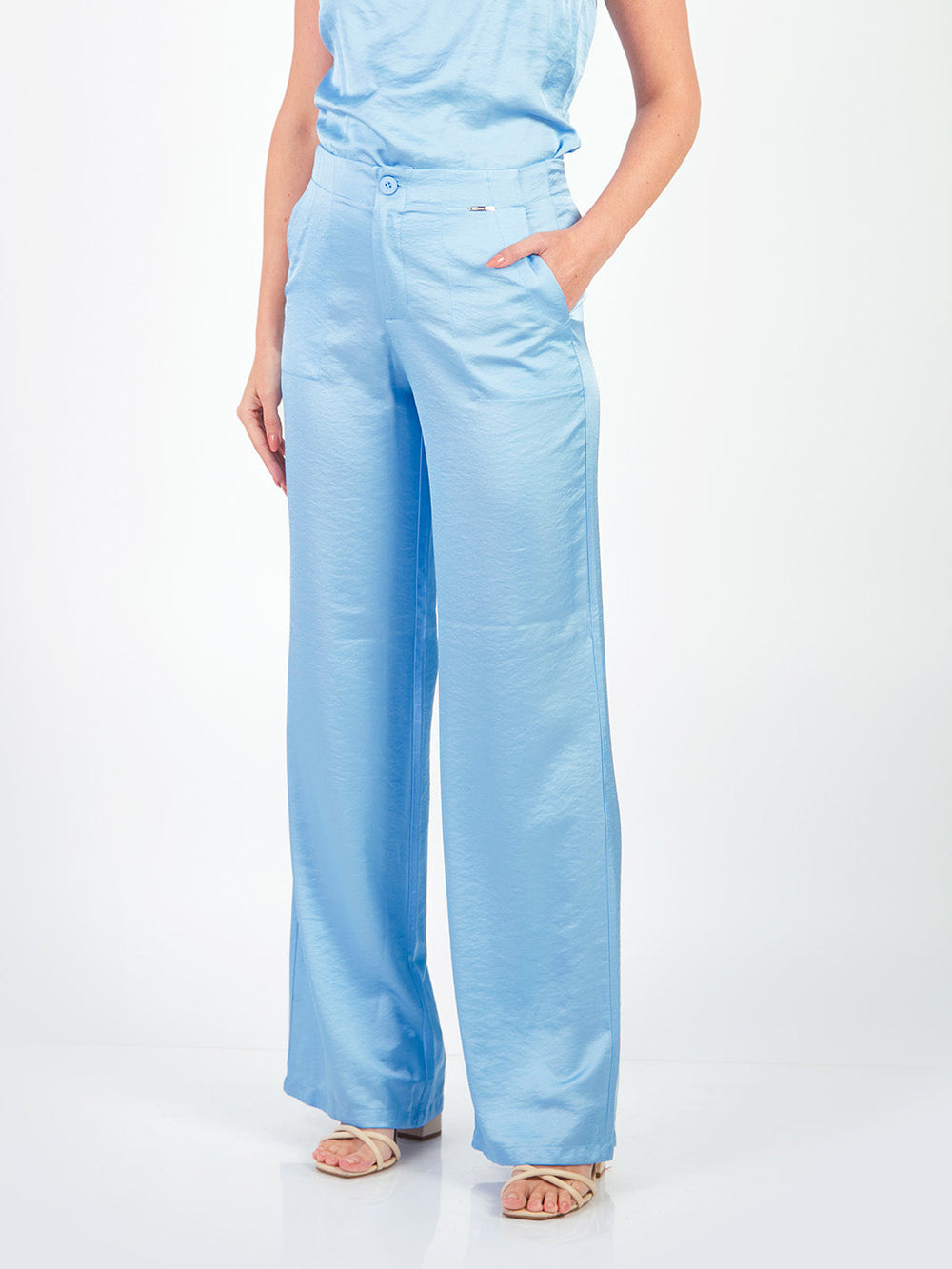Pantalones Rectos Pt00775Tul
