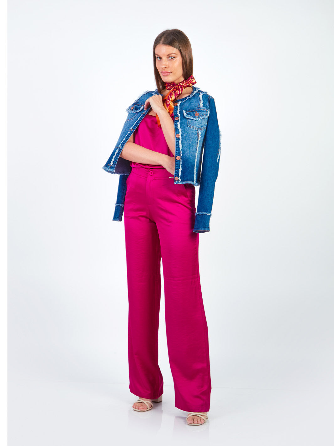 Pantalones Rectos Pt00775Tul