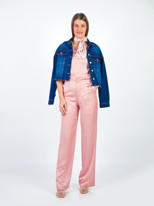 Pantalones Rectos Pt00775Tul