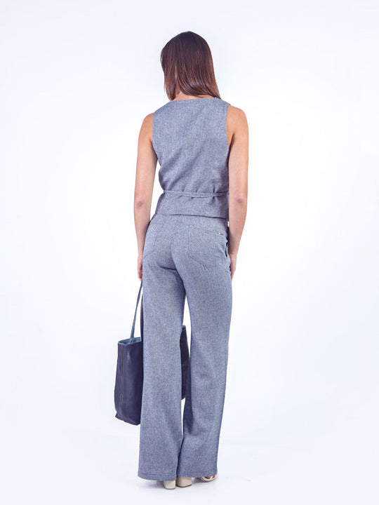 POLLY - PANTALÓN CORTE RECTO