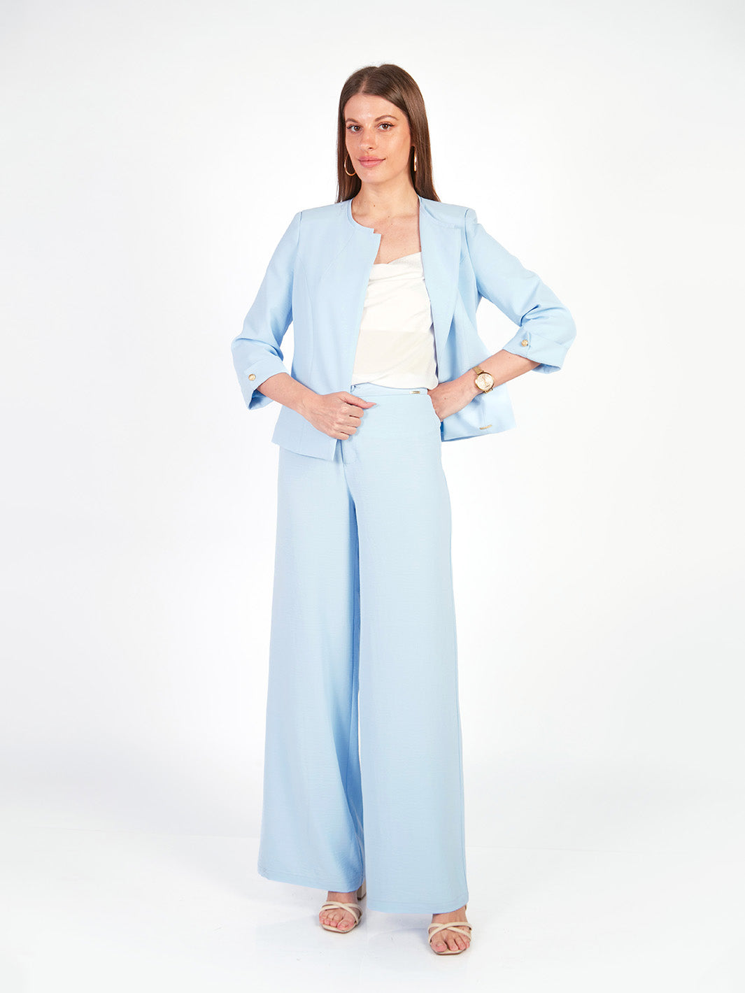 AMY - PANTALÓN CORTE RECTO