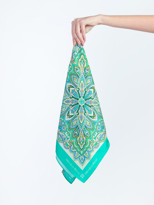 PORTIA - PAÑUELO DE SEDA CUADRADO