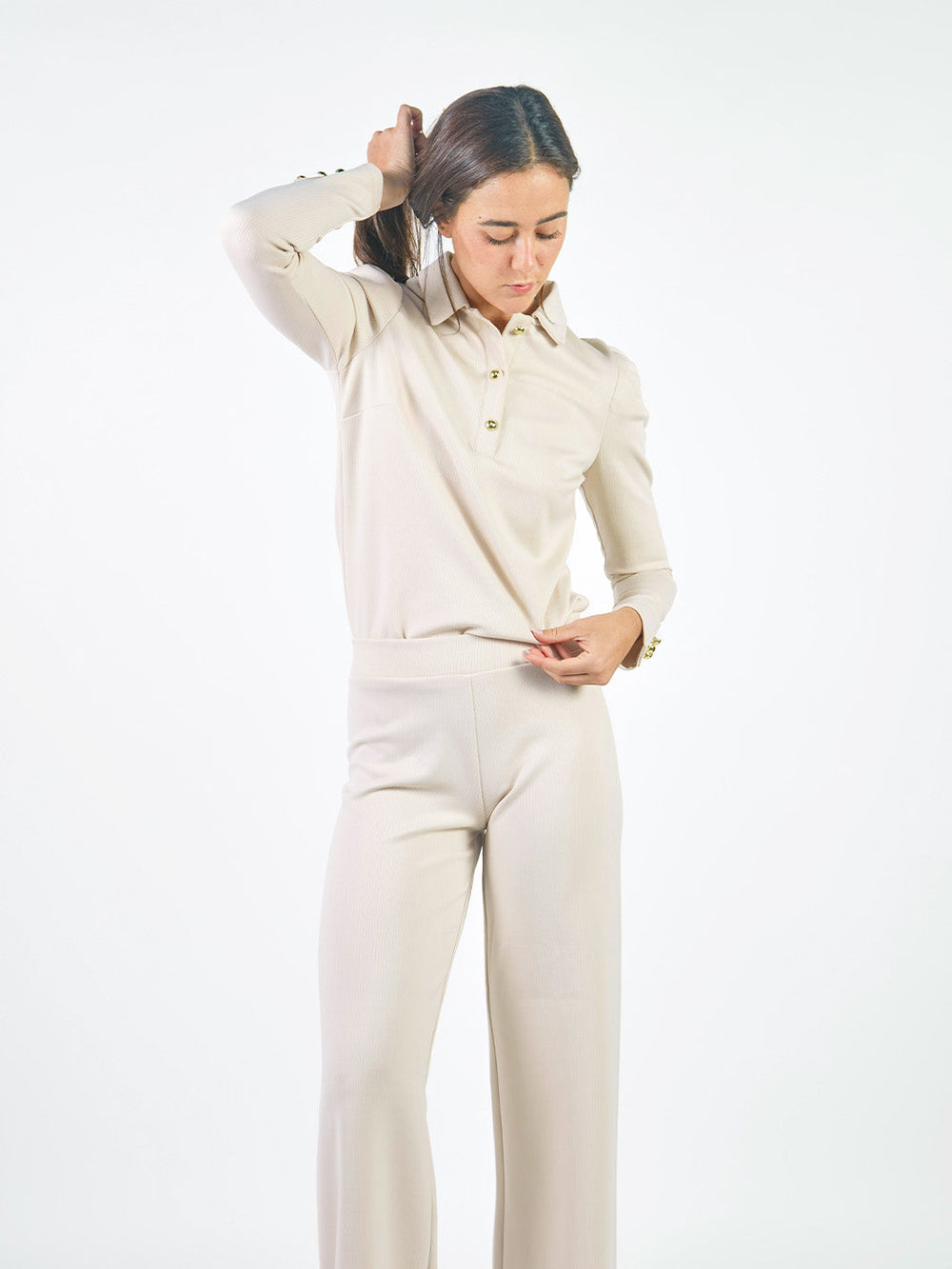 Polos Manga Larga Pl01272Iva