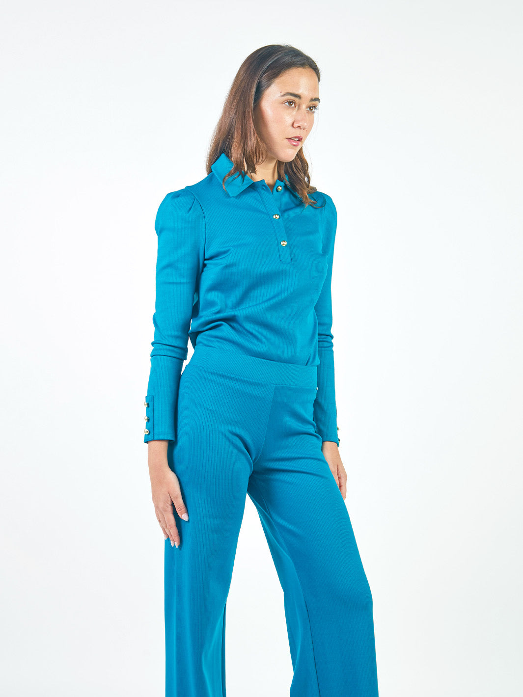 Polos Manga Larga Pl01272Iva