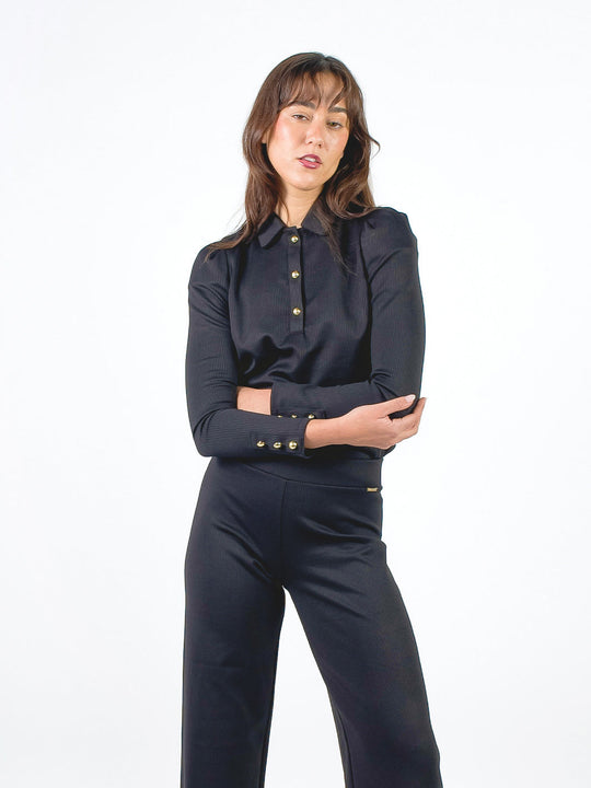 Polos Manga Larga Pl01272Iva