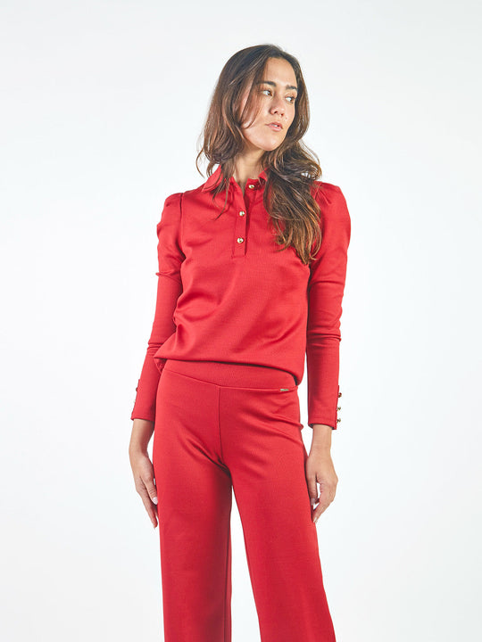Polos Manga Larga Pl01272Iva