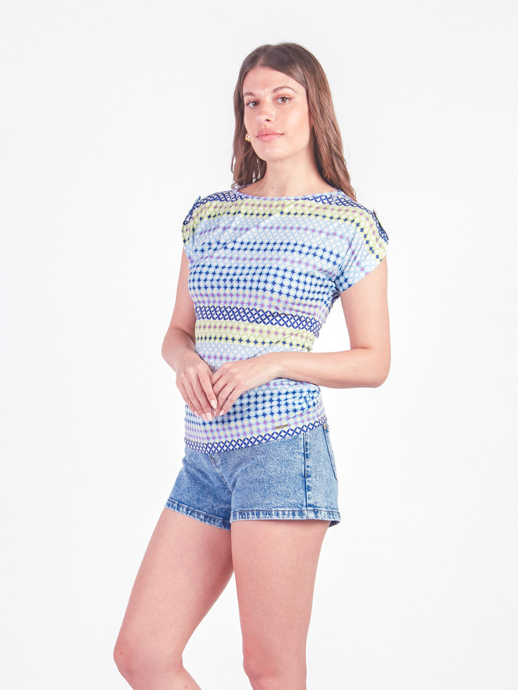 NADIA - POLO MANGA CORTA