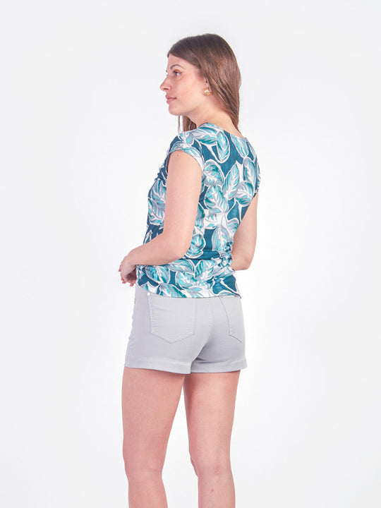 HEATHER - POLO MANGA CORTA CON ESCOTE OJAL