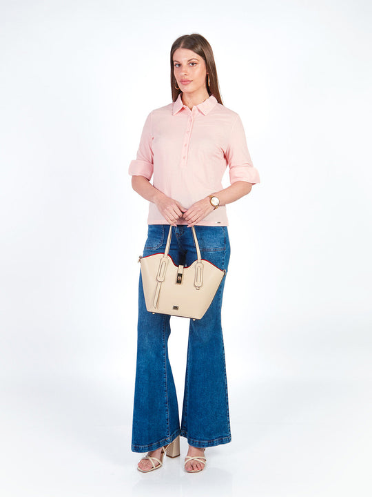 NATALIA - POLO MANGA AL CODO