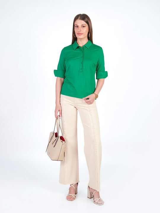 NATALIA - POLO MANGA AL CODO