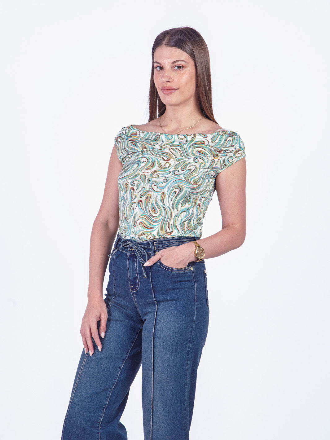 SALLY - POLO MANGA CERO ESCOTE REDONDO