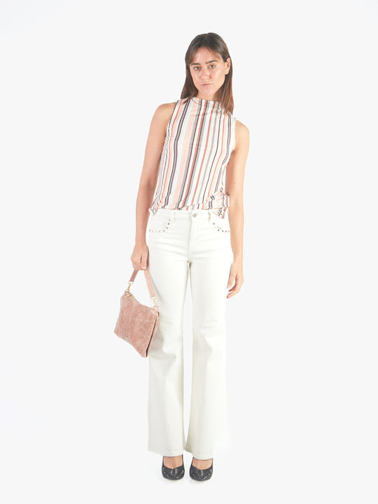 THAIS - POLO MANGA CERO CON CUELLO ALTO