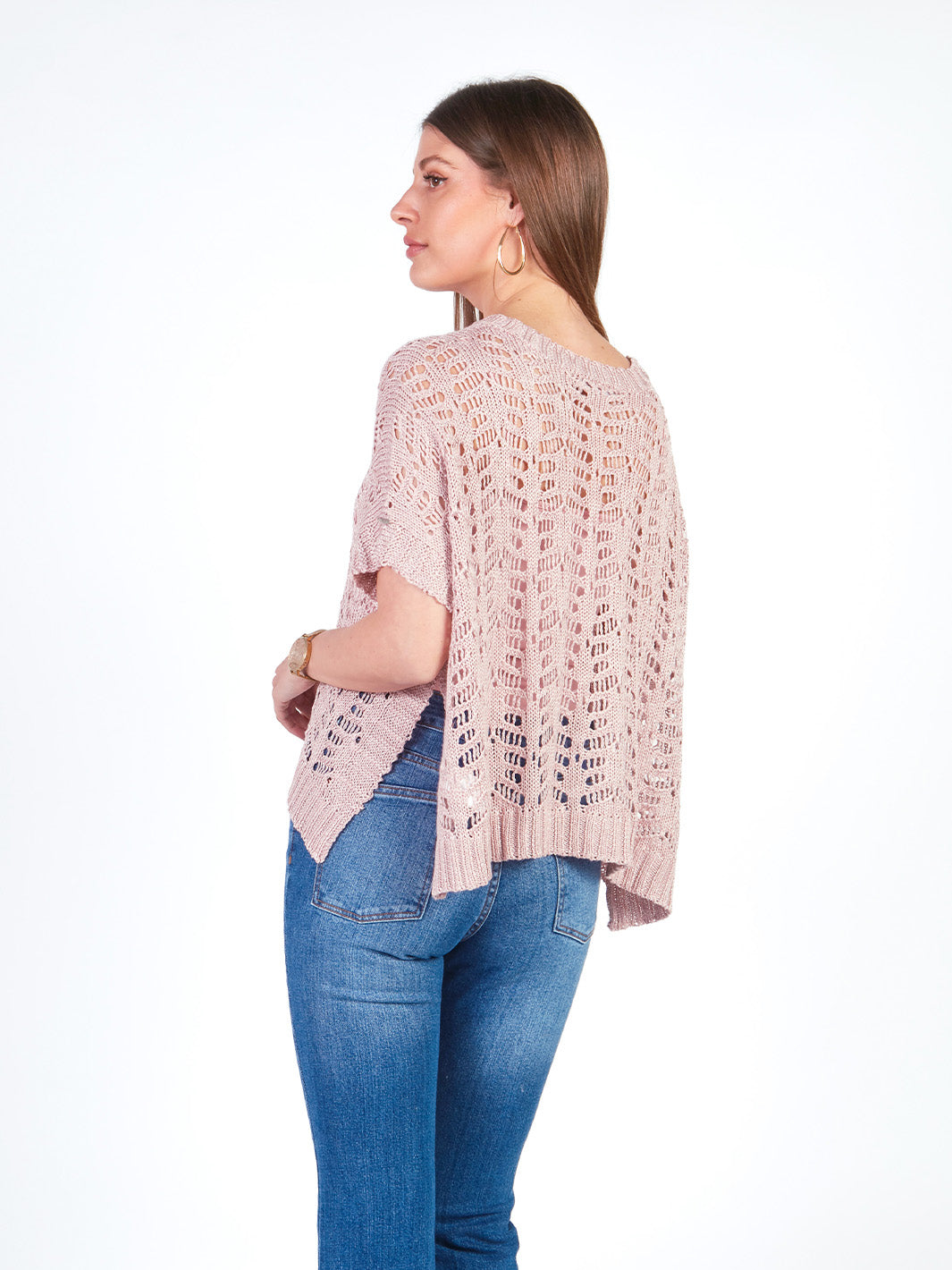 MONICA - PONCHO TEJIDO