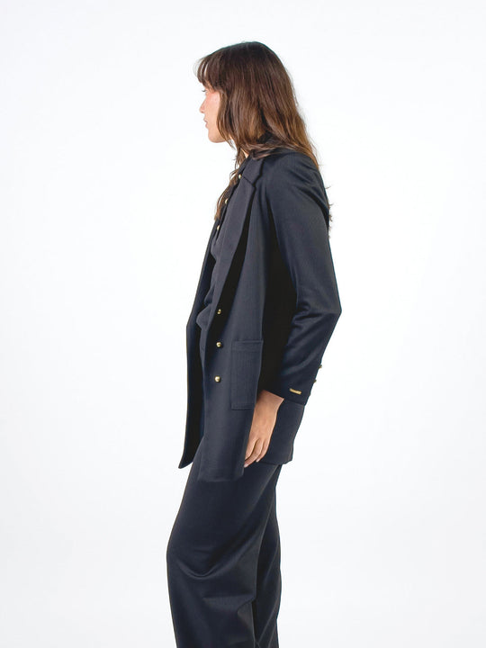 BRISA - SACO CON DETALLES DE BOTONES