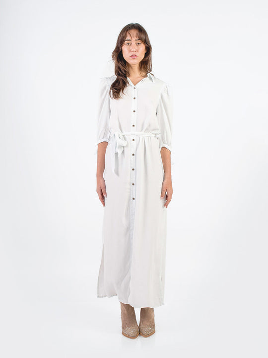 NOEMI - VESTIDO DENIM MANGA AL CODO