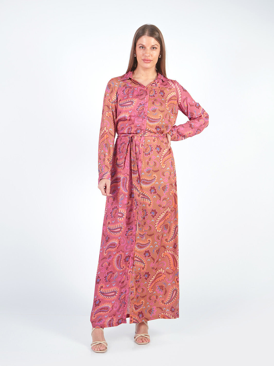 Vestidos Manga Larga Vd00348Swe
