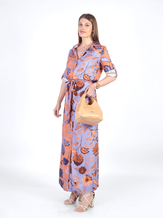 KEYLA - VESTIDO CAMISERO MANGA LARGA