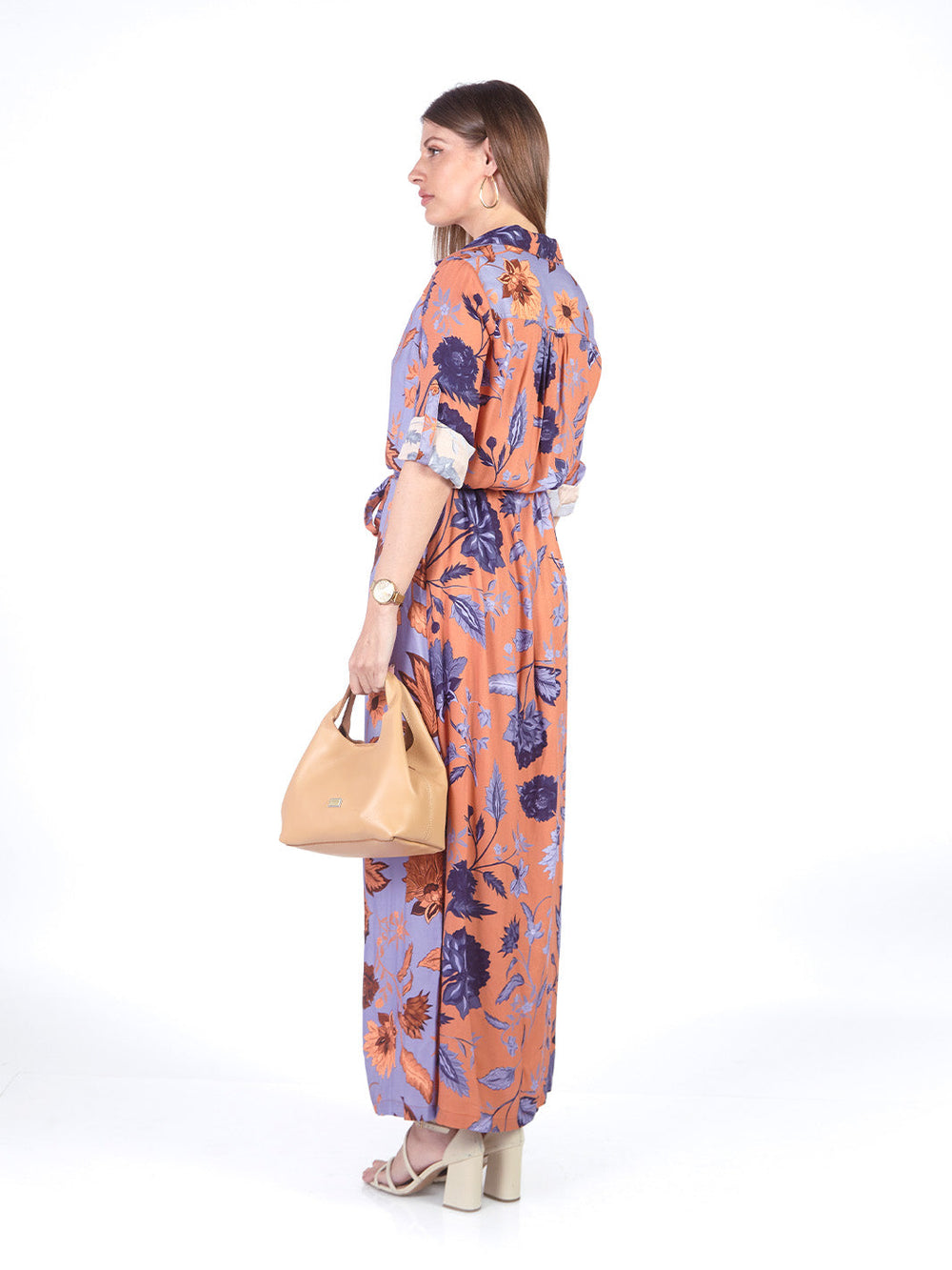 KEYLA - VESTIDO CAMISERO MANGA LARGA