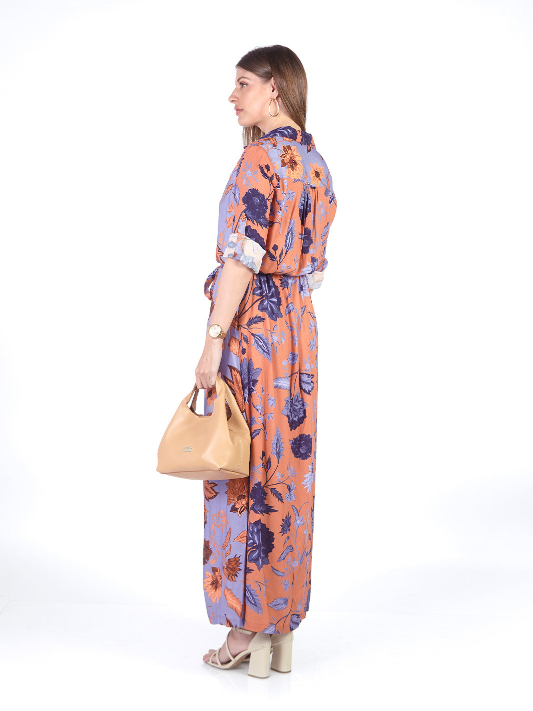 KEYLA - VESTIDO CAMISERO MANGA LARGA