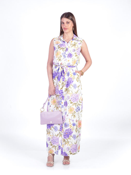 CLAIRE - VESTIDO CAMISERO SIN MANGAS