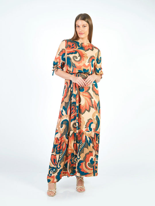 Vestidos Manga Al Codo Vd00894Mht