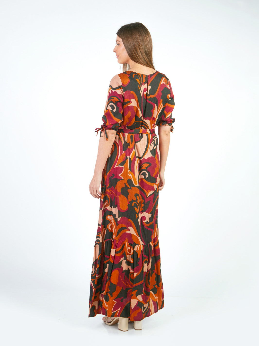 Vestidos Manga Al Codo Vd00894Mht