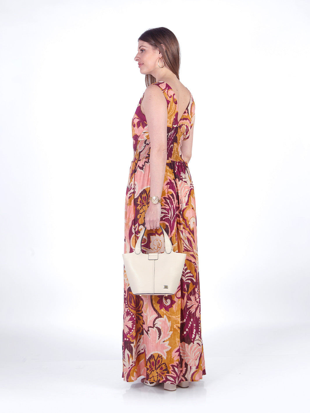 MADISON - VESTIDO LARGO SIN MANGAS ESCOTE REDONDO