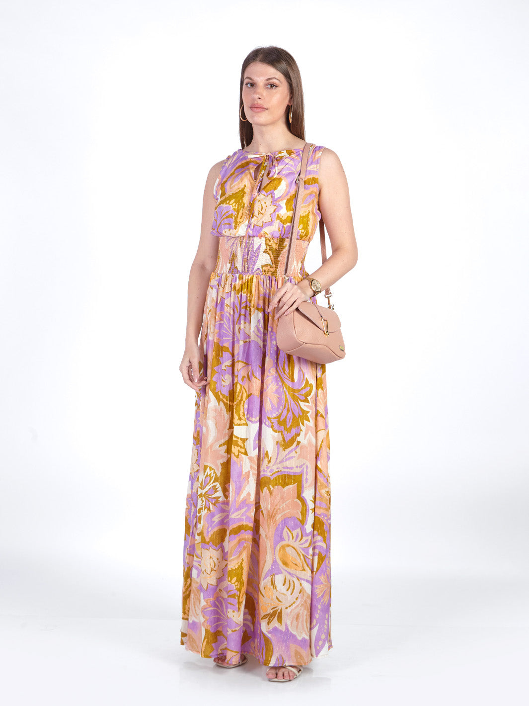 MADISON - VESTIDO LARGO SIN MANGAS ESCOTE REDONDO