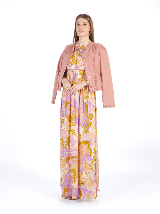 MADISON - VESTIDO LARGO SIN MANGAS ESCOTE REDONDO