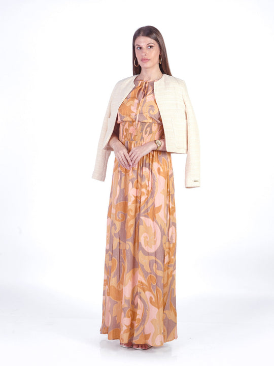 MADISON - VESTIDO LARGO SIN MANGAS ESCOTE REDONDO