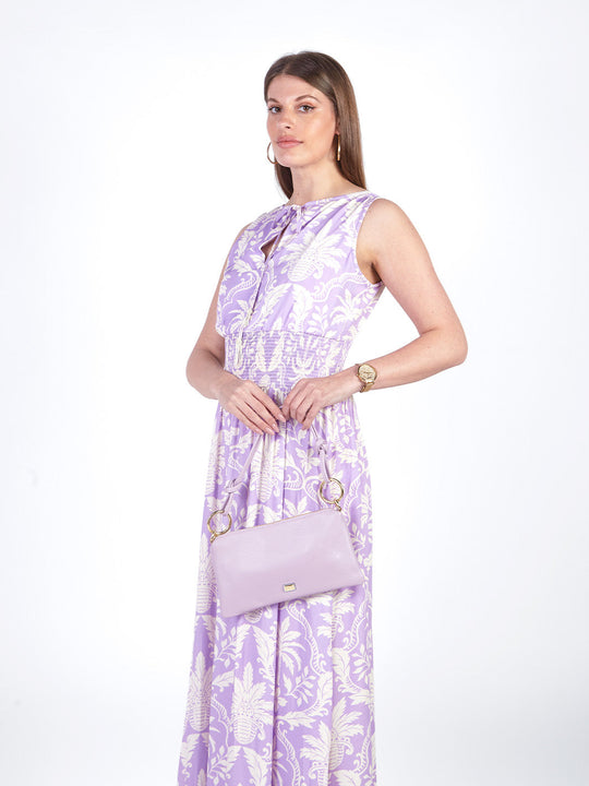 ANNIE - VESTIDO LARGO SIN MANGAS ESCOTE EN V